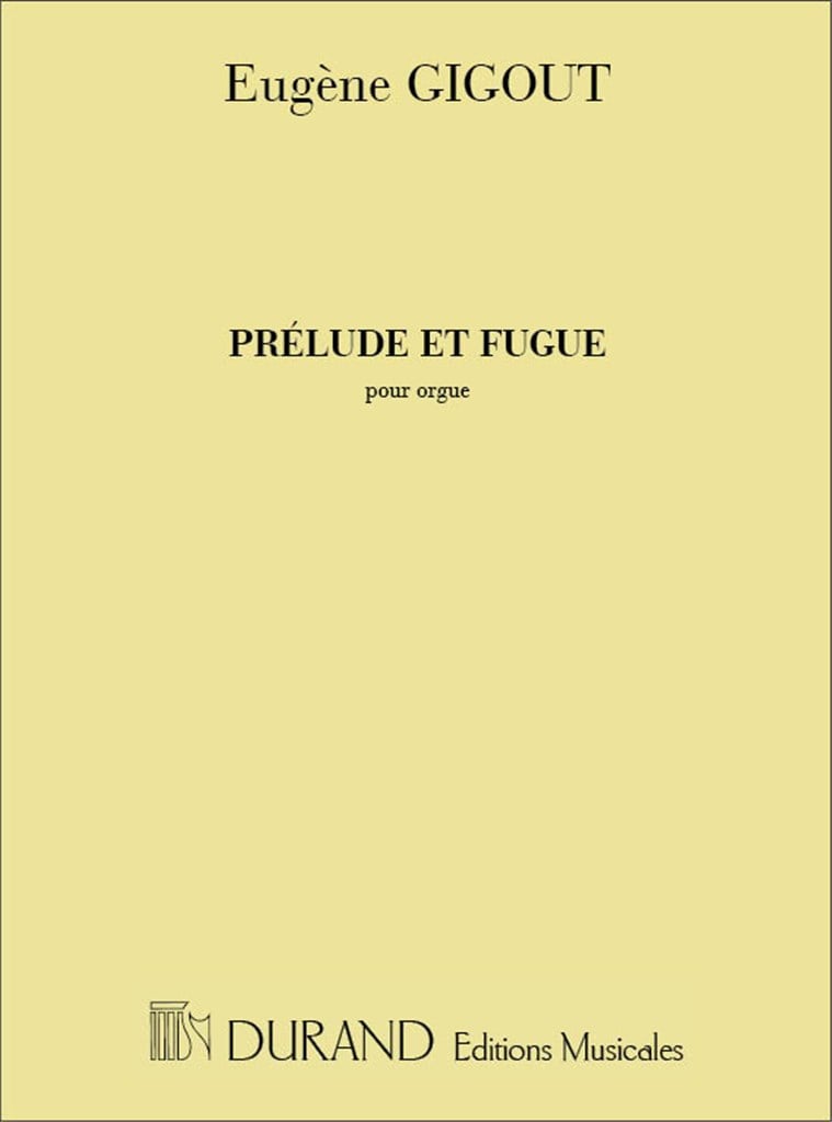 Prelude Et Fugue, Por Orgue